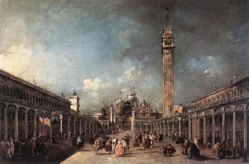 Piazza di San Marco dfh, GUARDI, Francesco